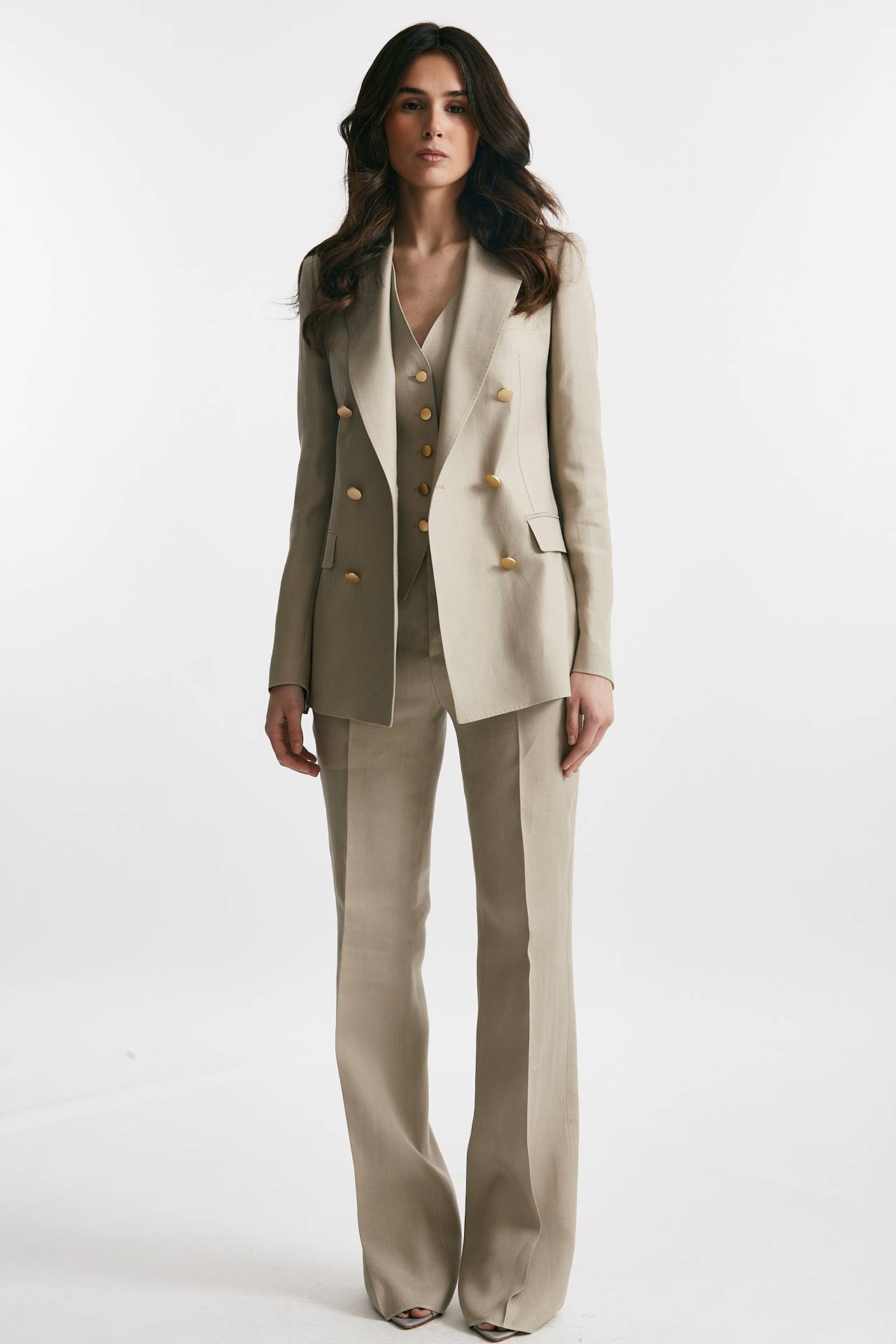 tailleur doppiopetto t-parigi sabbia women Tagliatore - 2