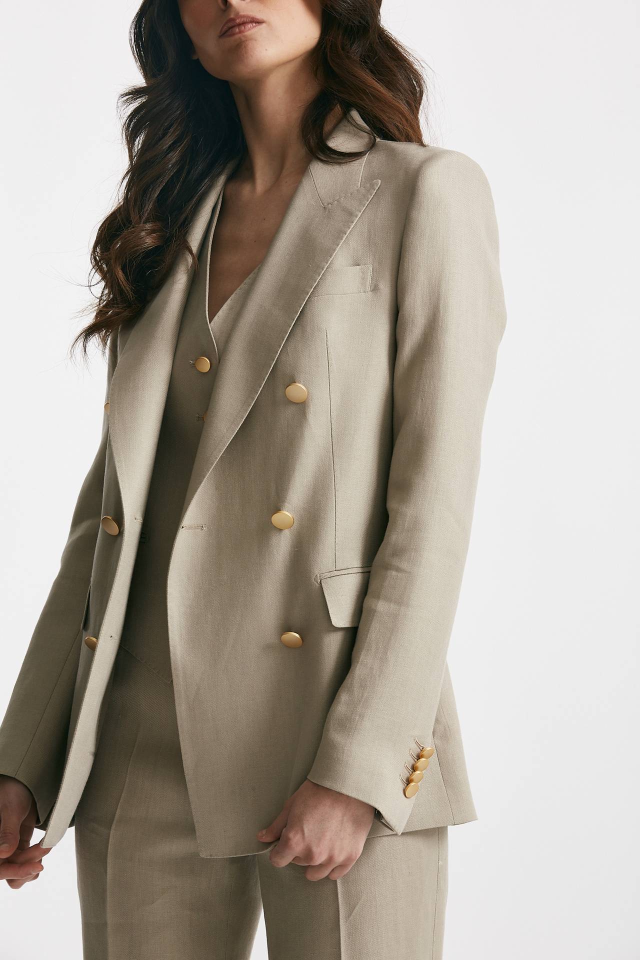 tailleur doppiopetto t-parigi sabbia women Tagliatore - 6