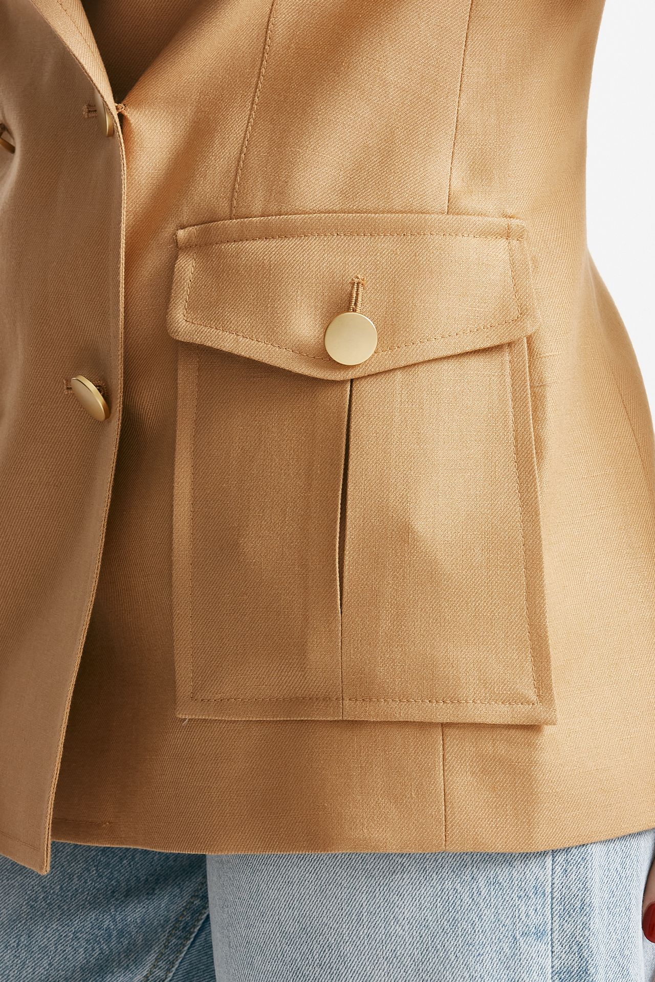 giacca in lino honey deserto women Tagliatore - 6