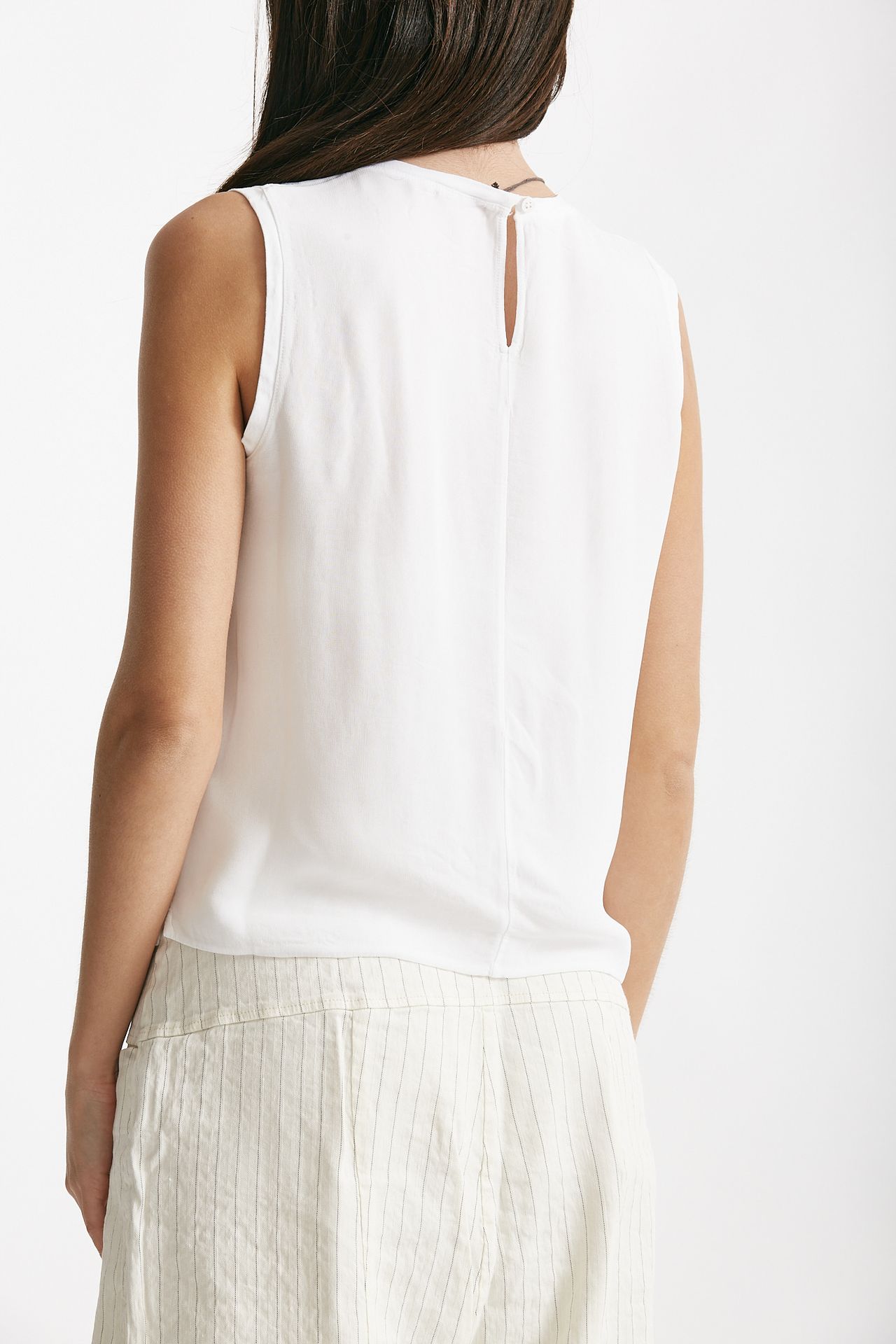 top in cotone bianco women Transit par such - 4
