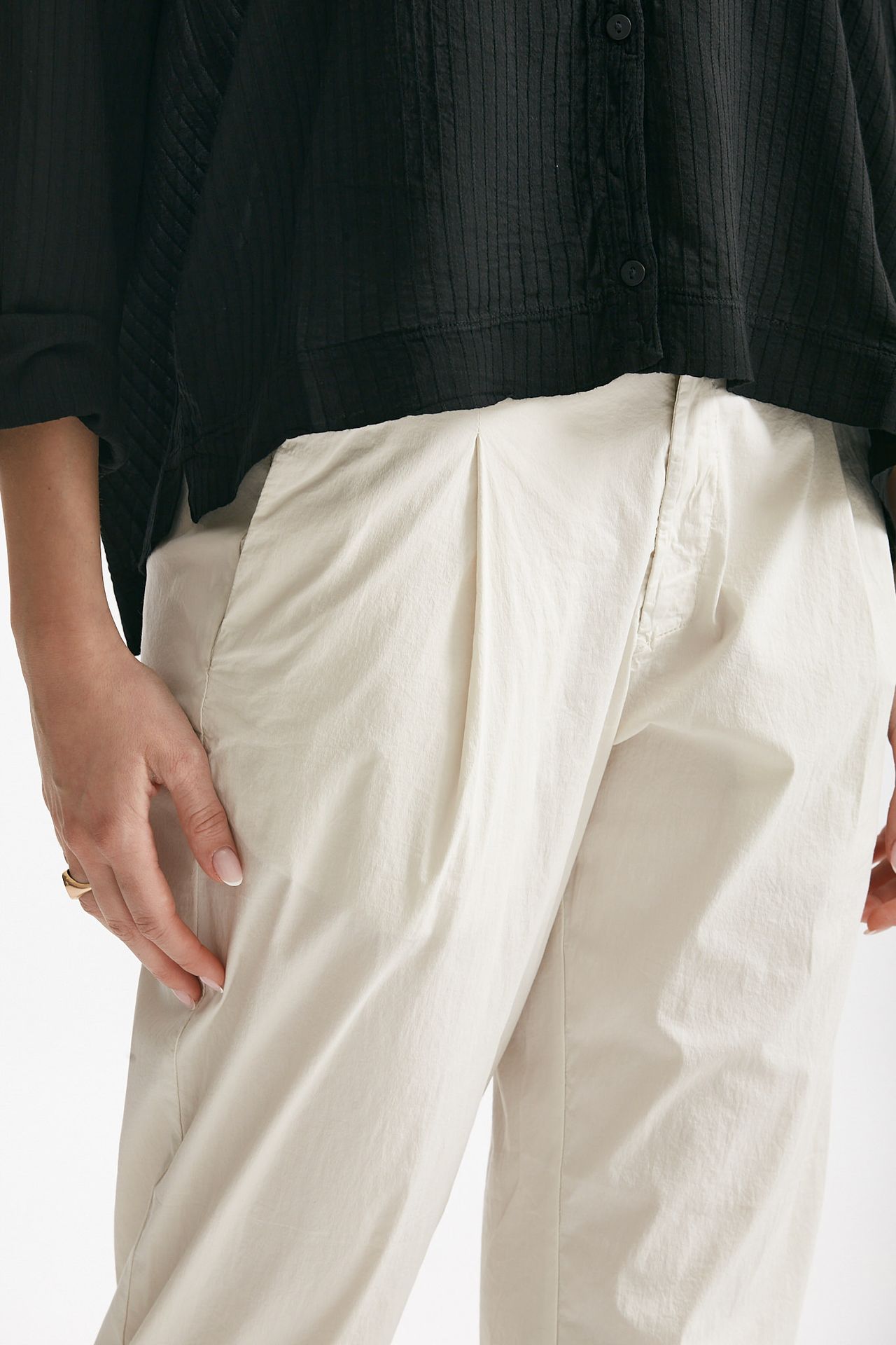 pantalone loose beige women Transit par such - 6