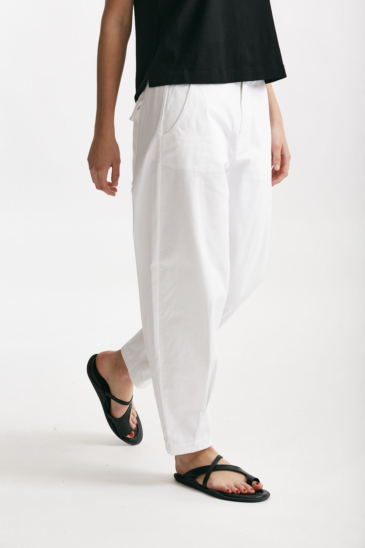 pantalone loose bianco women Transit par such - 3