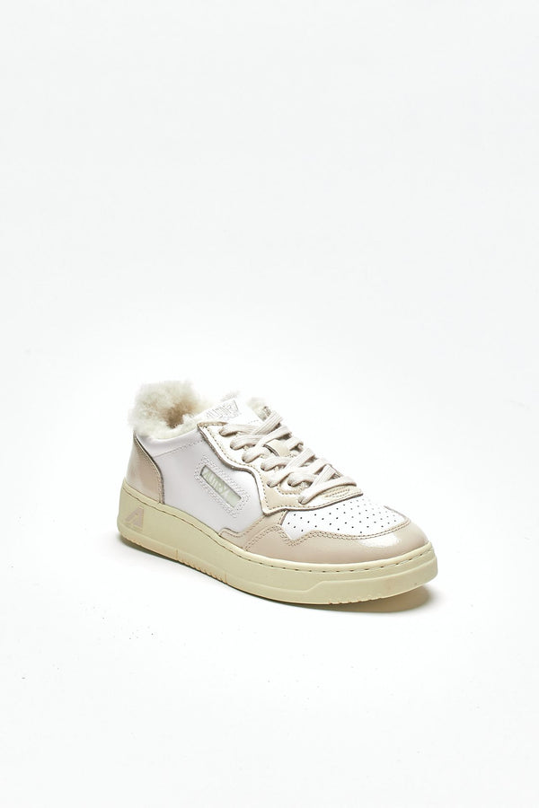 sneakers in pelle medalist low-aulw-rx03 women Autry