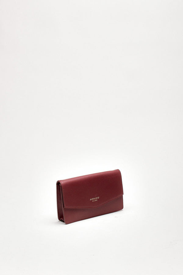 Mini borsa in pelle NEW TRAVEL bordeaux women Avenue 67