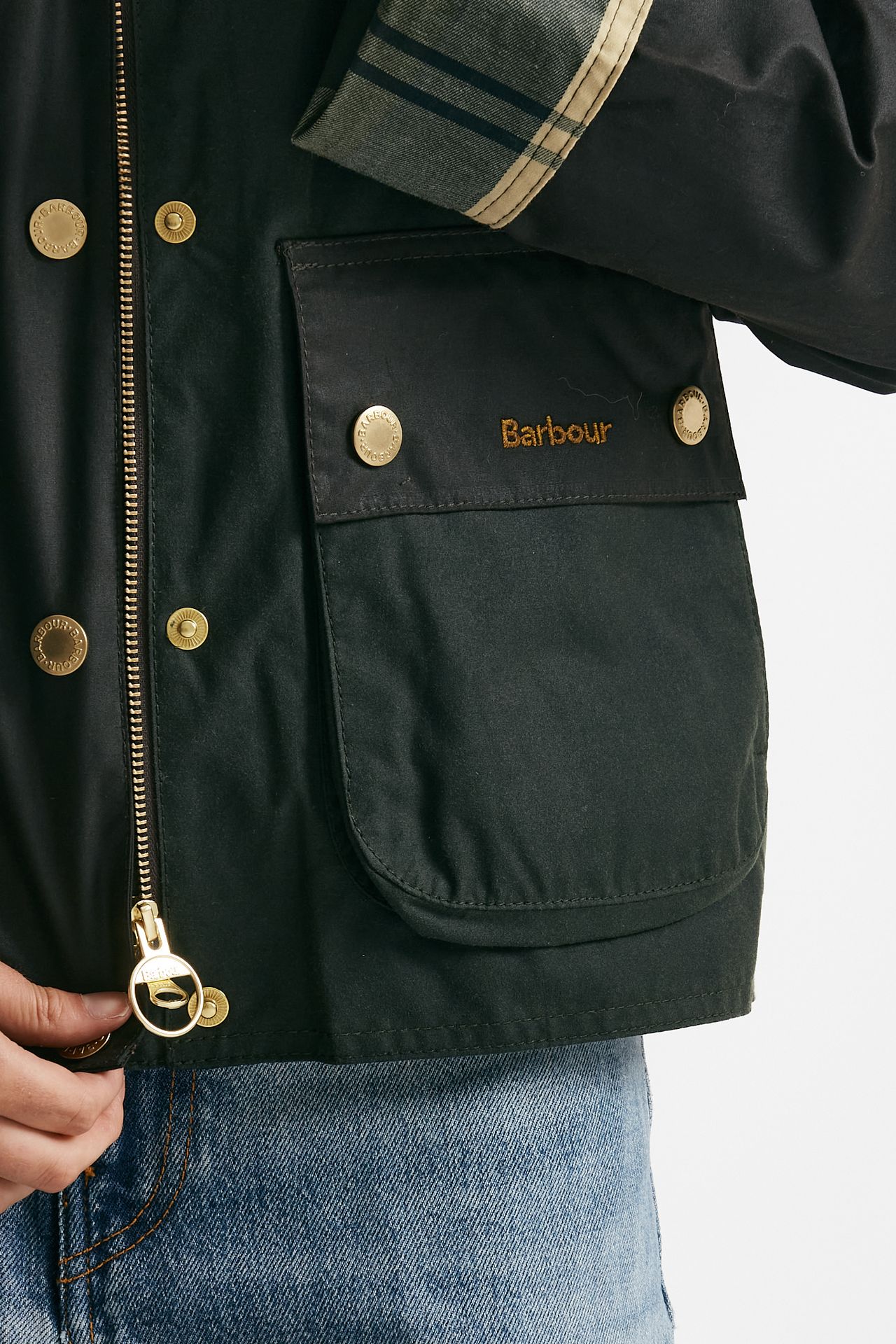 giubbino cerato reighton wax women Barbour - 5