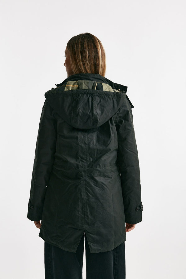 Giubbino parka cerato cannich wax women Barbour