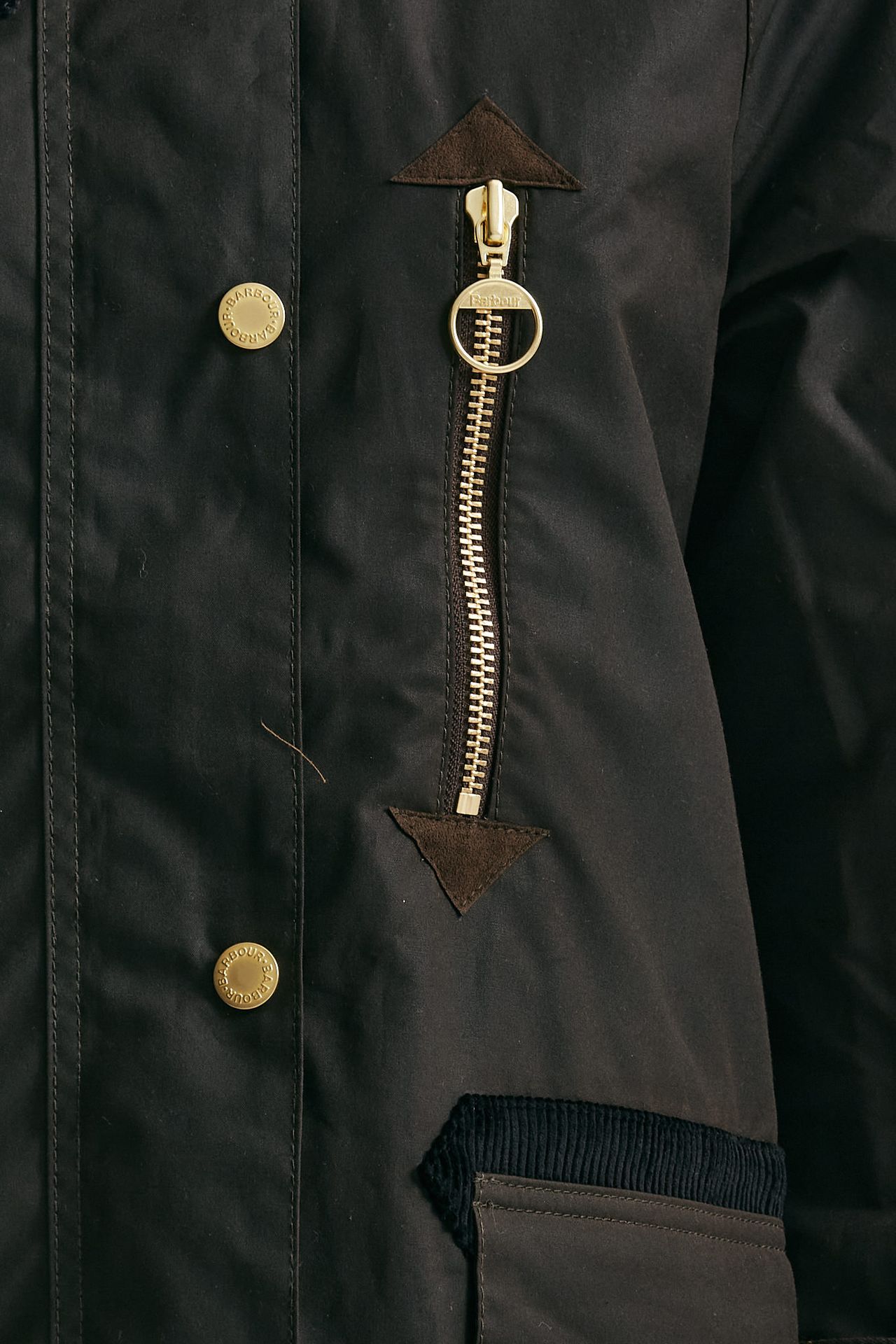 giubbino parka cerato cannich wax women Barbour - 5