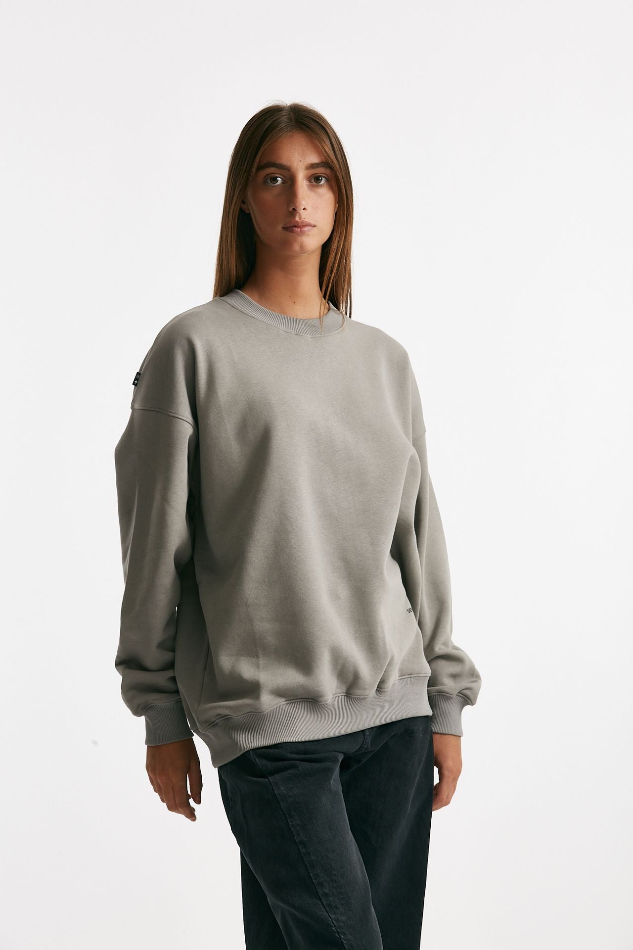 felpa over grigio girocollo women Department five - 4