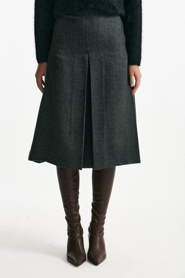 Gonna midi FLOAT antracite women Department five