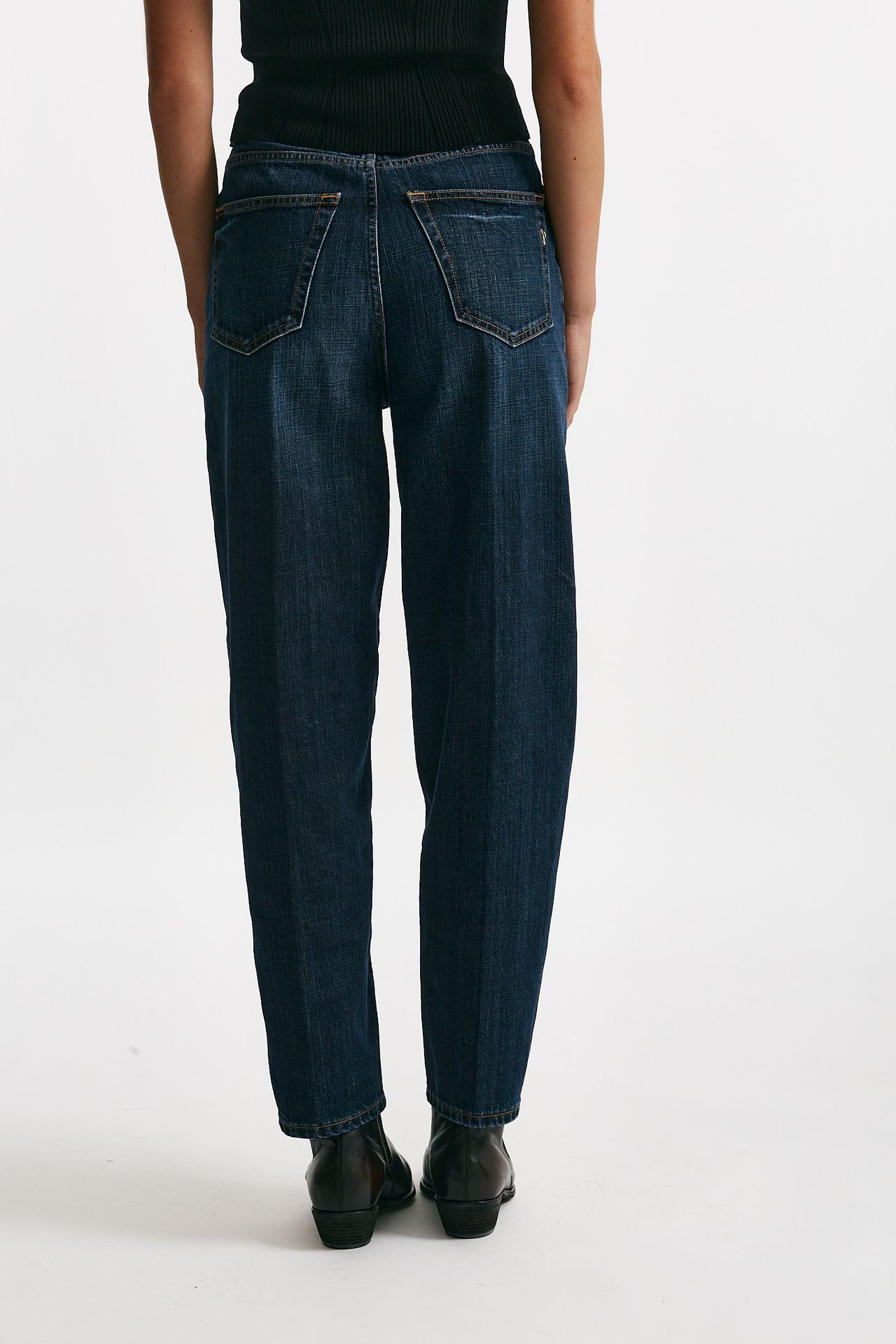 jeans loose bessie lavaggio scuro women Dondup - 3