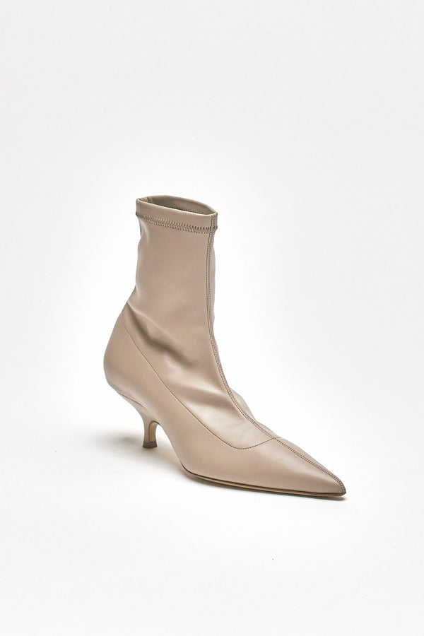 stivaletti mia in pelle sintetica beige women Gia borghini