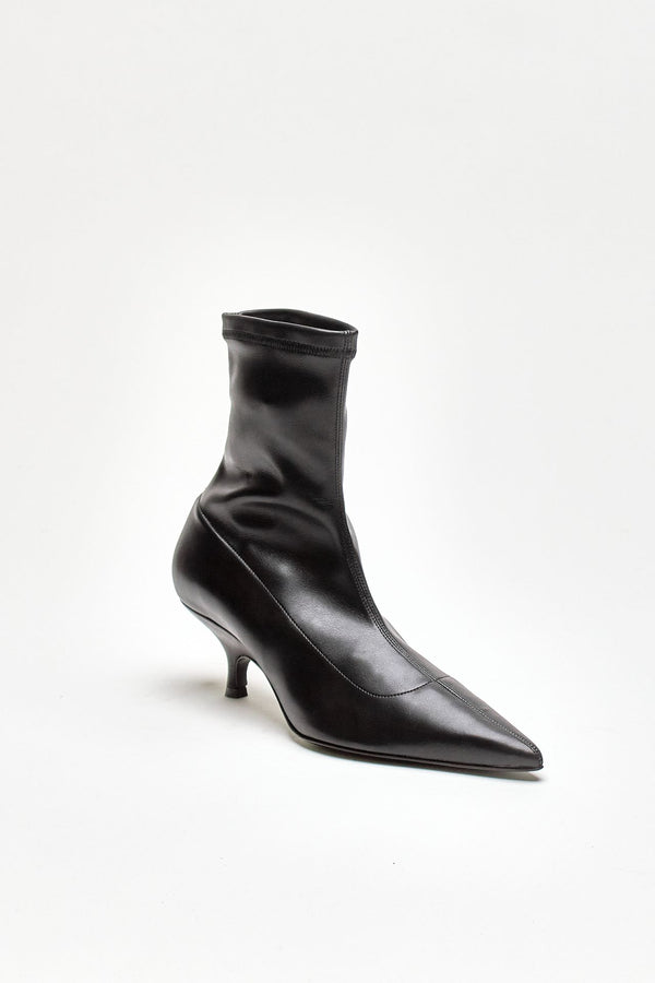 stivaletto mia in pelle sintetica nero women Gia borghini