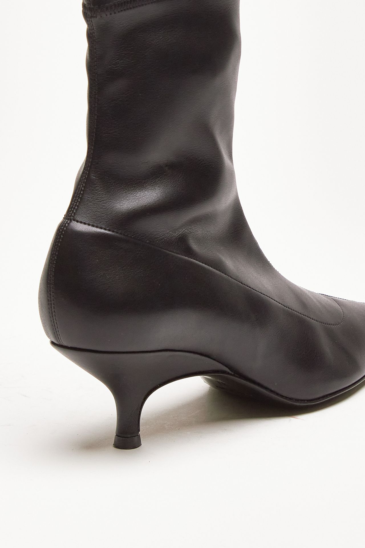 stivaletto mia in pelle sintetica nero women Gia borghini - 7