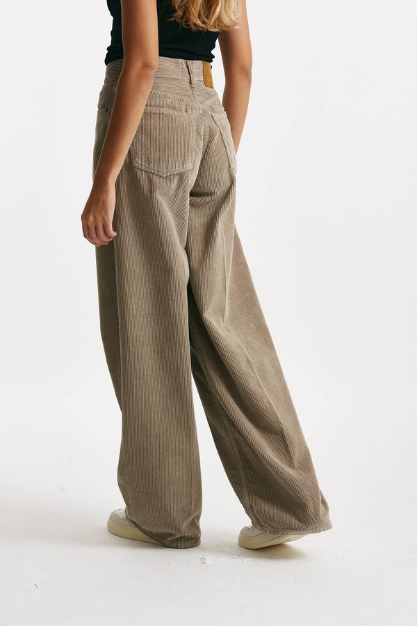 pantalone bethany boy fit over tortora women Haikure