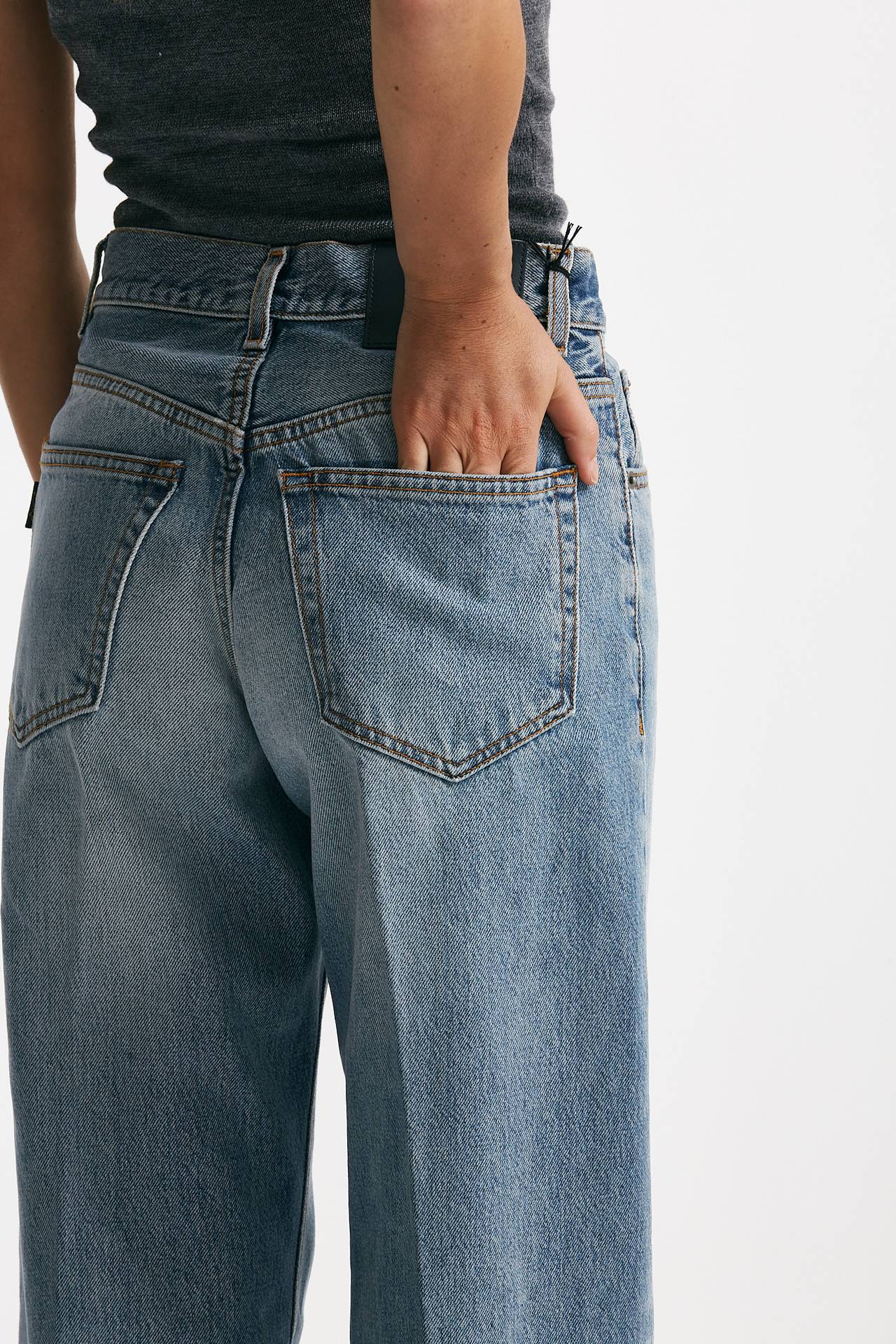 jeans boyfit bonnie lavaggio medio chiaro women Haikure - 6