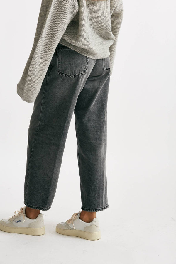 jeans boy betty lavaggio grigio scuro women Haikure