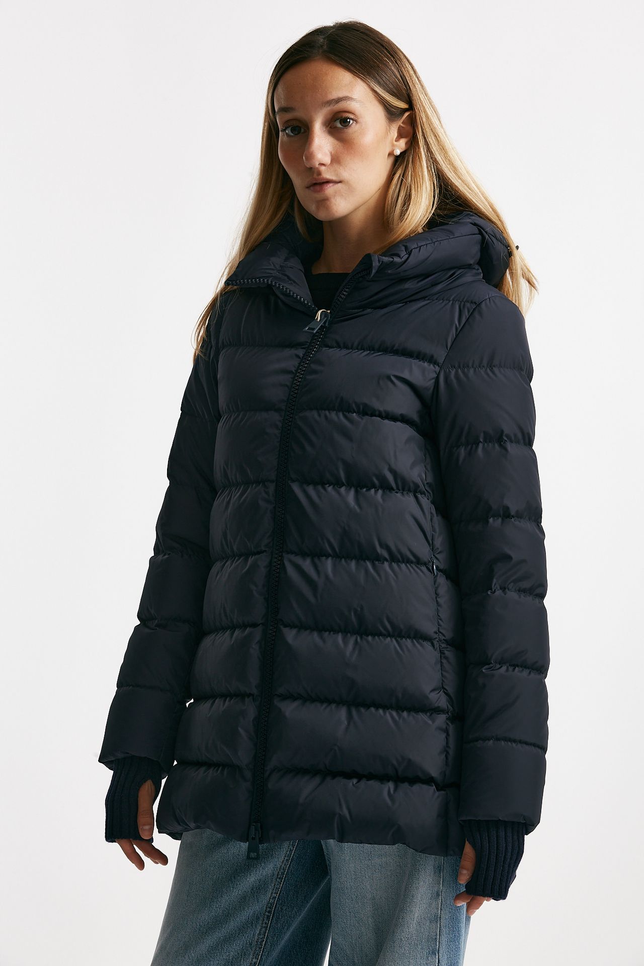 piumino midi chamonix blu women Herno - 2