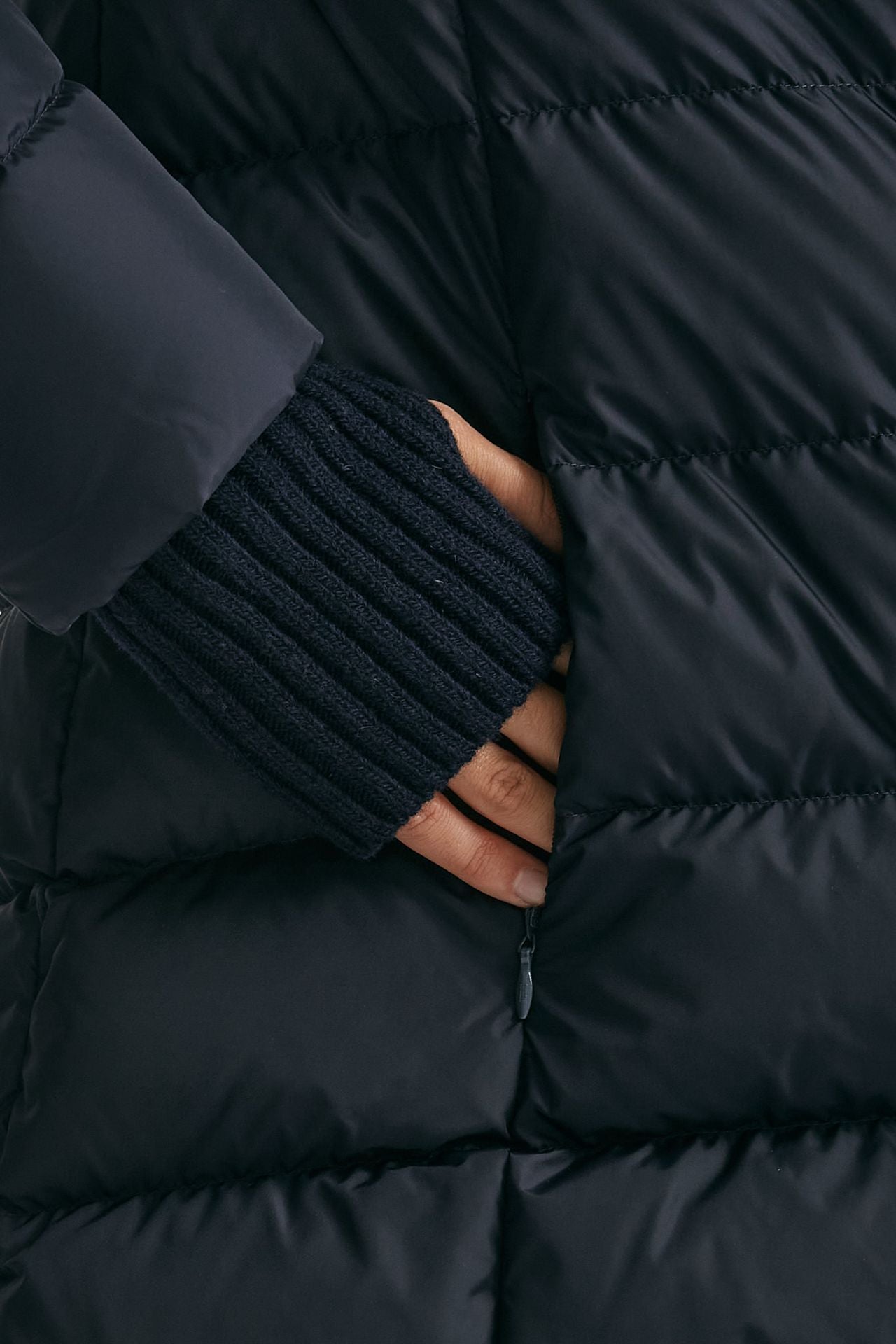 piumino midi chamonix blu women Herno - 7