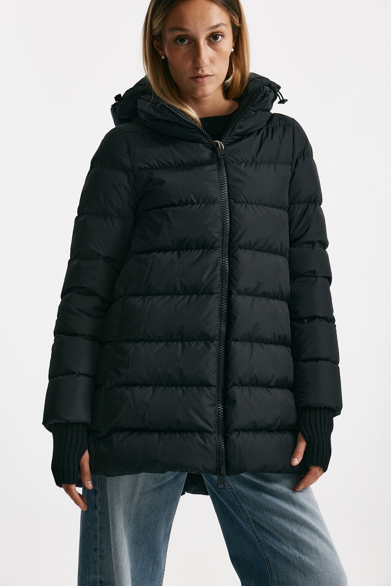 piumino midi herno chamonix nero women Herno - 5