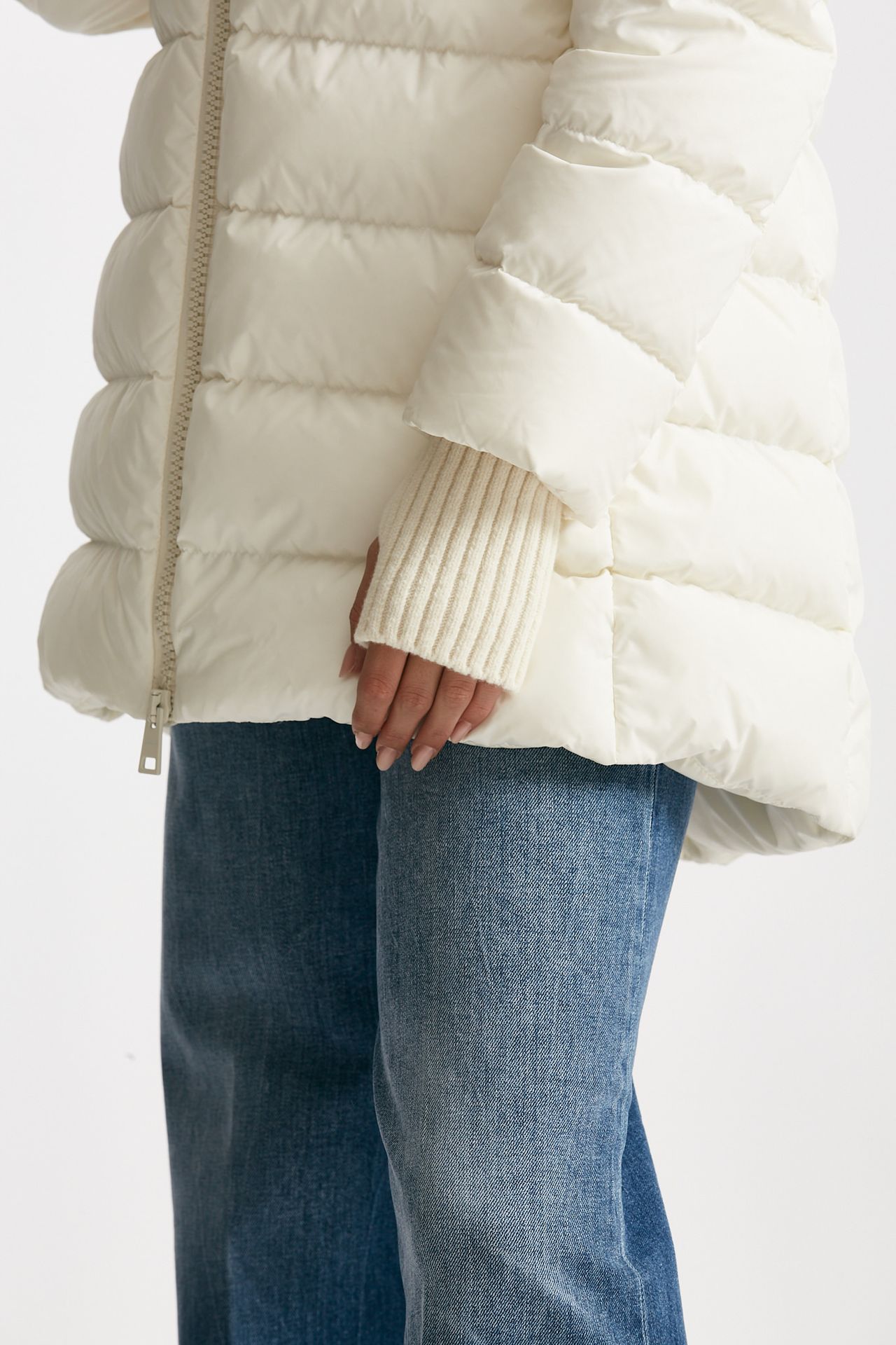 piumino midi chamonix bianco women Herno - 5