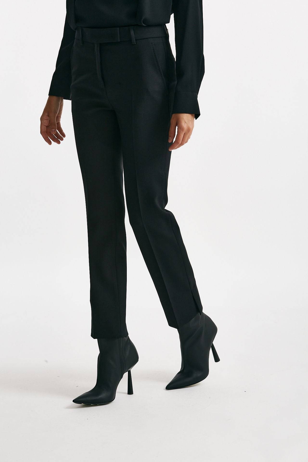 Pantalone slim KIMAMA nero women Incotex - 2