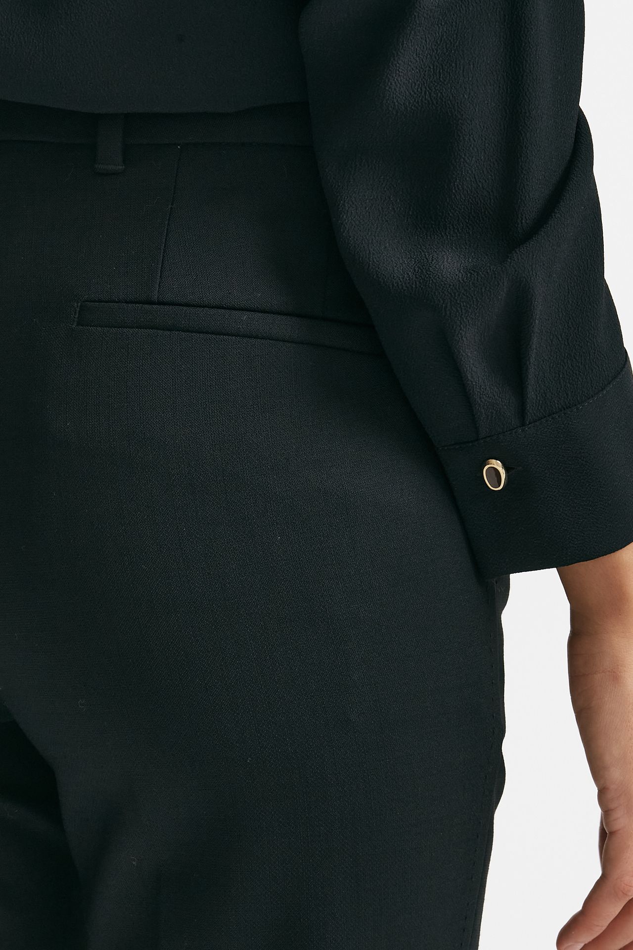 Pantalone slim KIMAMA nero women Incotex - 4