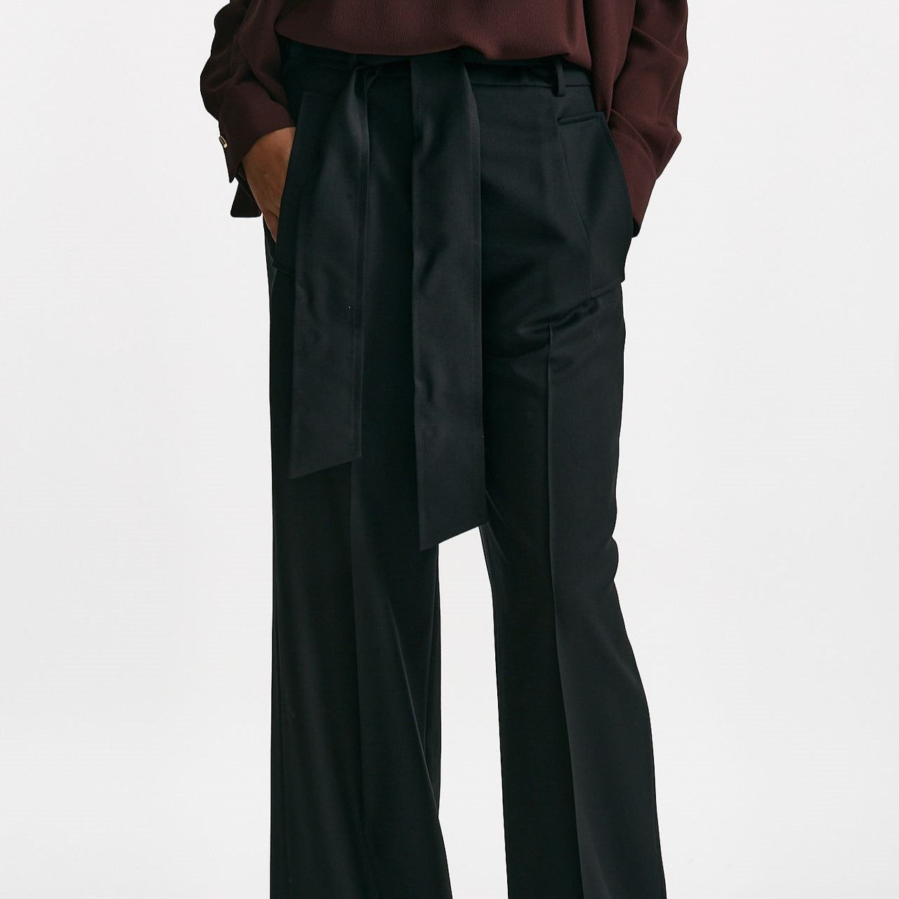 Pantalone palazzo DAYSI nero women Incotex - 6