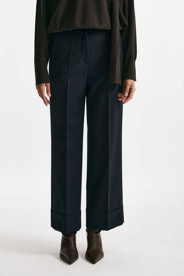 Pantalone ampio ARLYS blu women Incotex