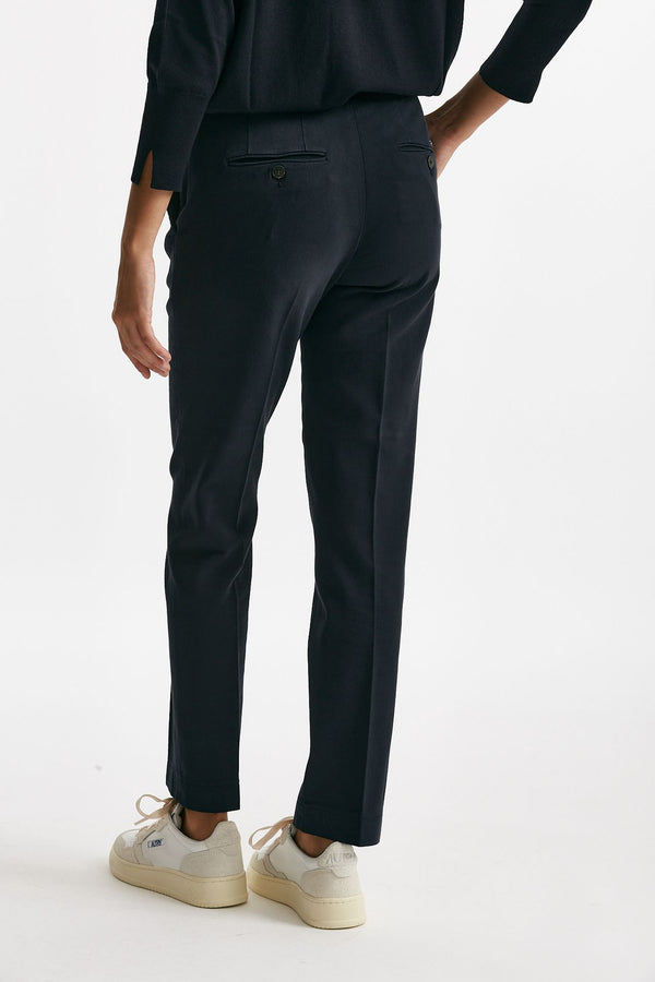 Pantalone slim in cotone LEYRE blu women Incotex