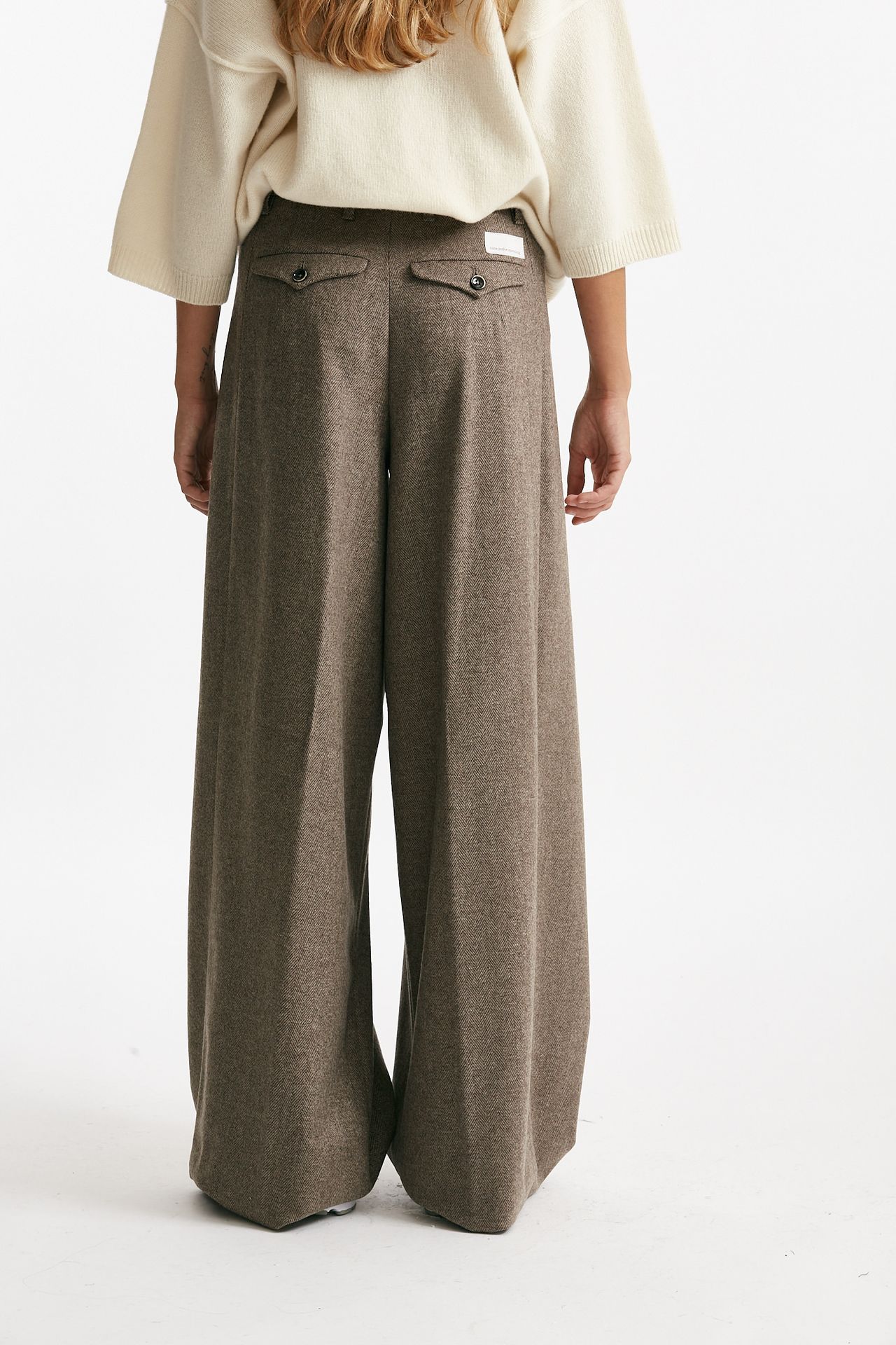 pantalone ampio petra spigato women Nine in the morning - 4