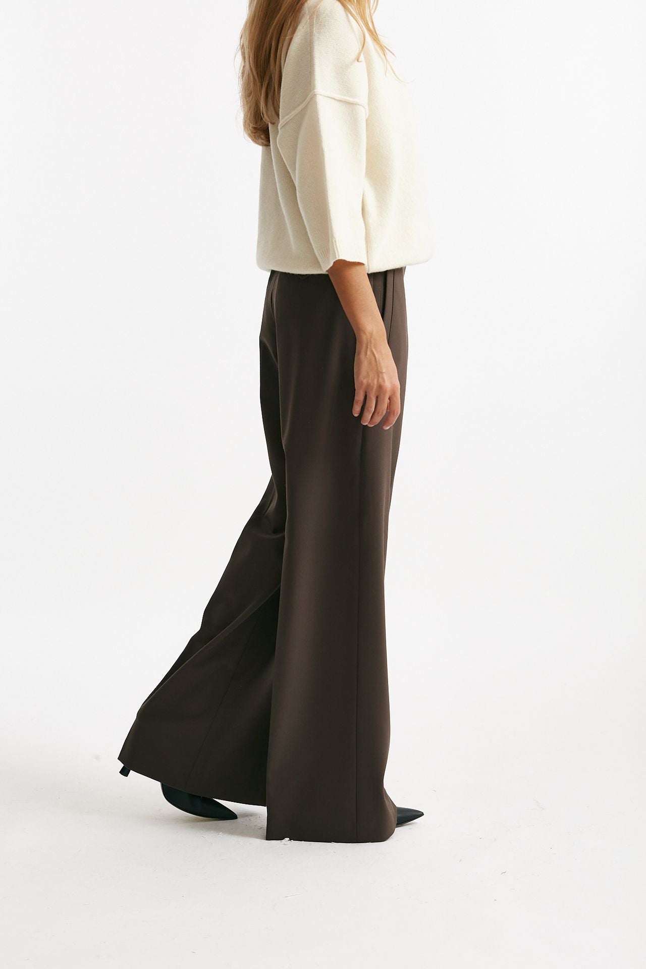 Pantalone palazzo ASTRID testa moro women Nine in the morning - 4