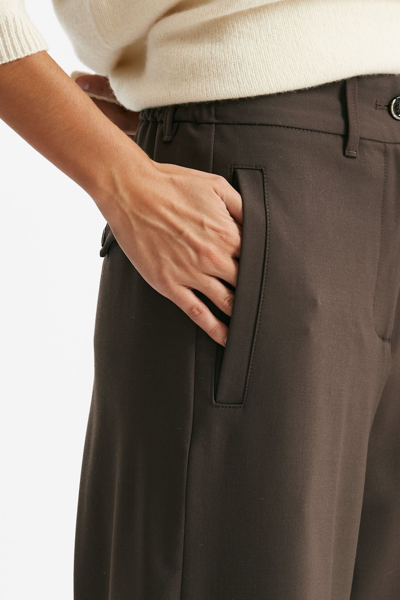 Pantalone palazzo ASTRID testa moro women Nine in the morning - 6