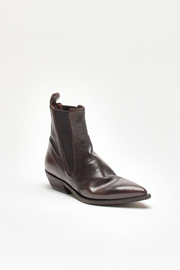 stivaletti noelie dd101 in pelle ebano women Officine creative