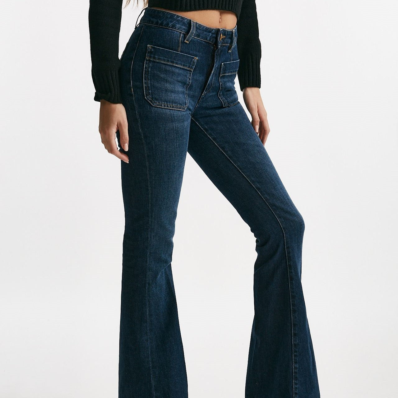 Jeans flare DELPHINE vita regolare women Seafarer - 8