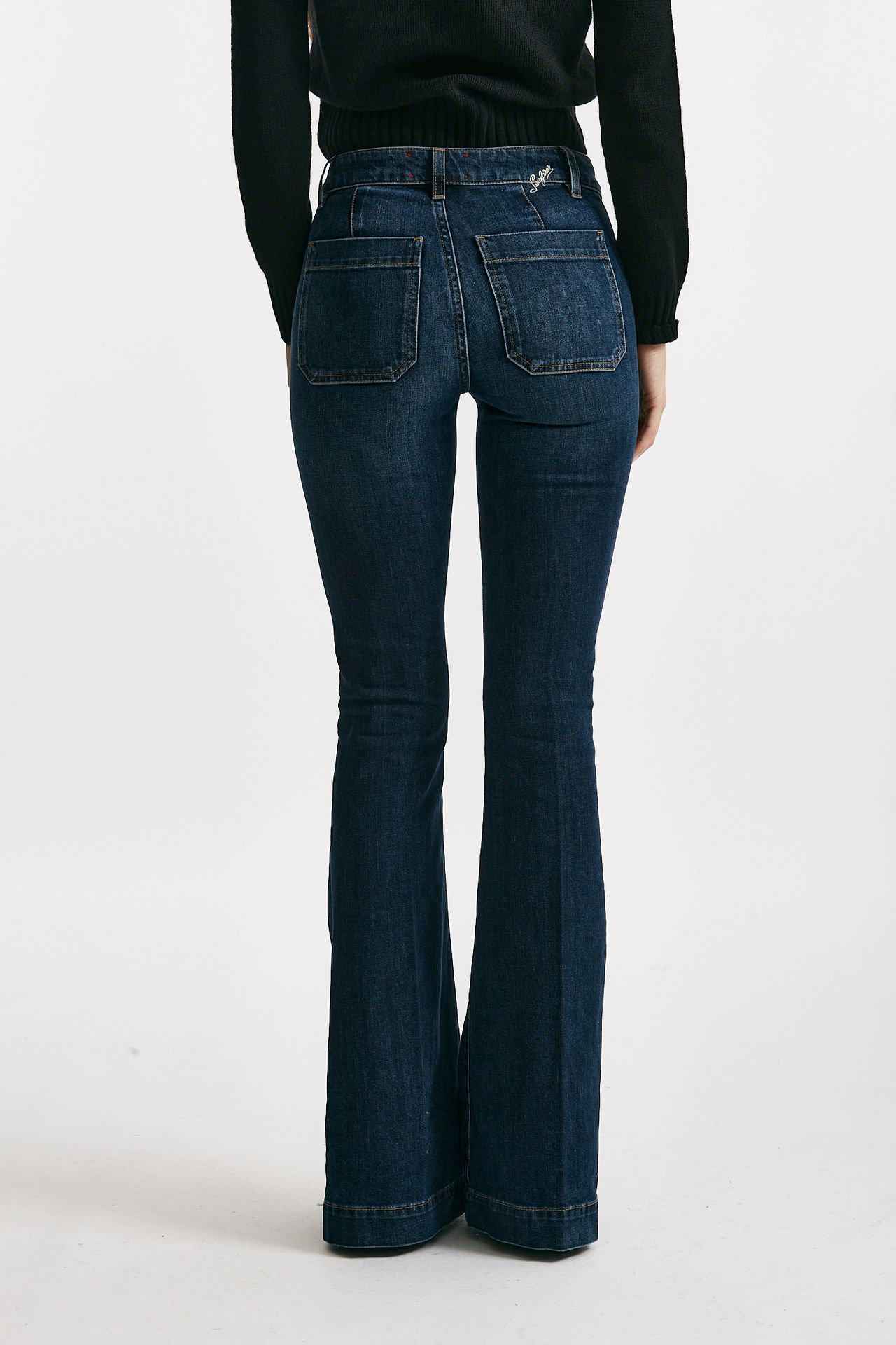Jeans flare DELPHINE vita regolare women Seafarer - 3