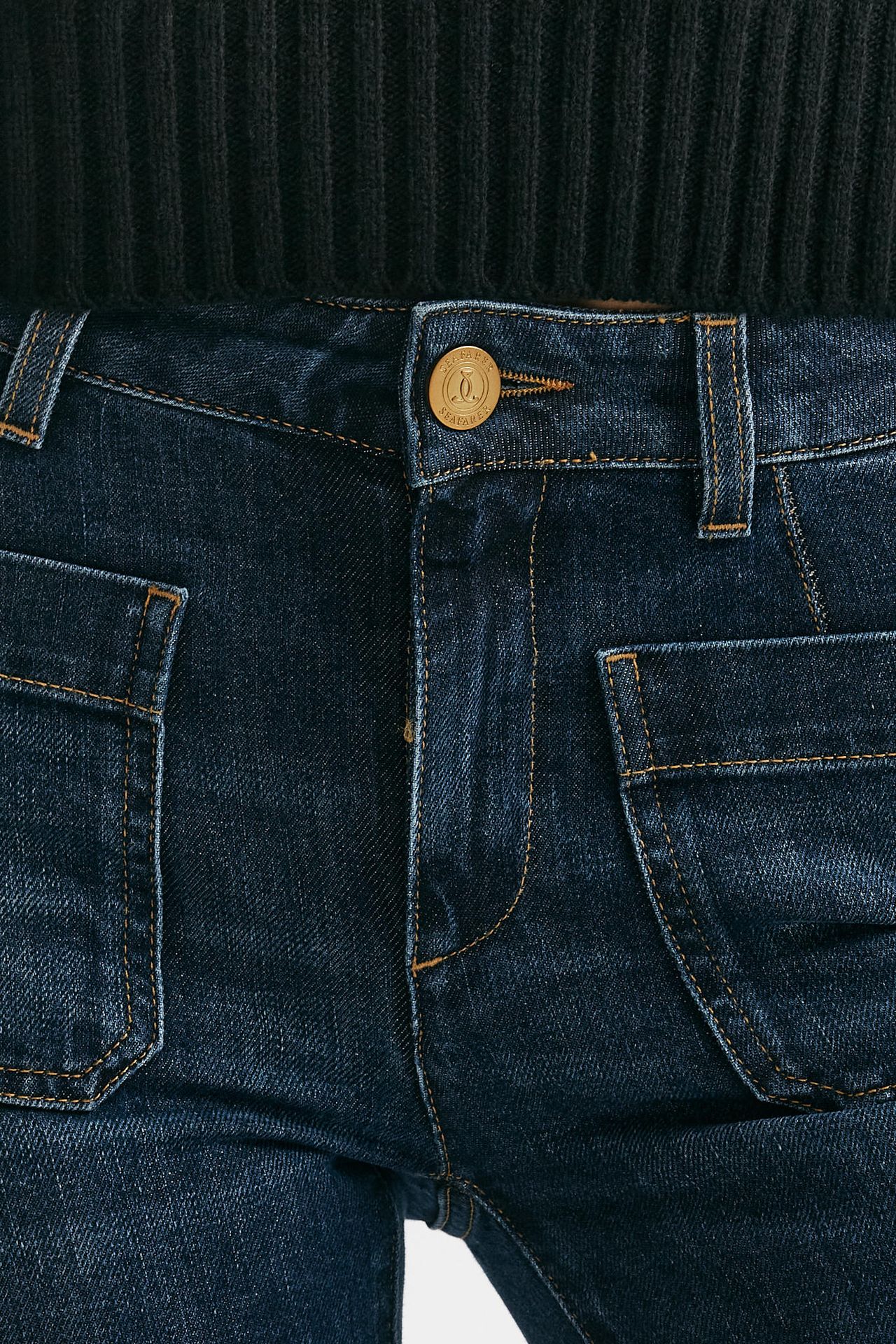 Jeans flare DELPHINE vita regolare women Seafarer - 5