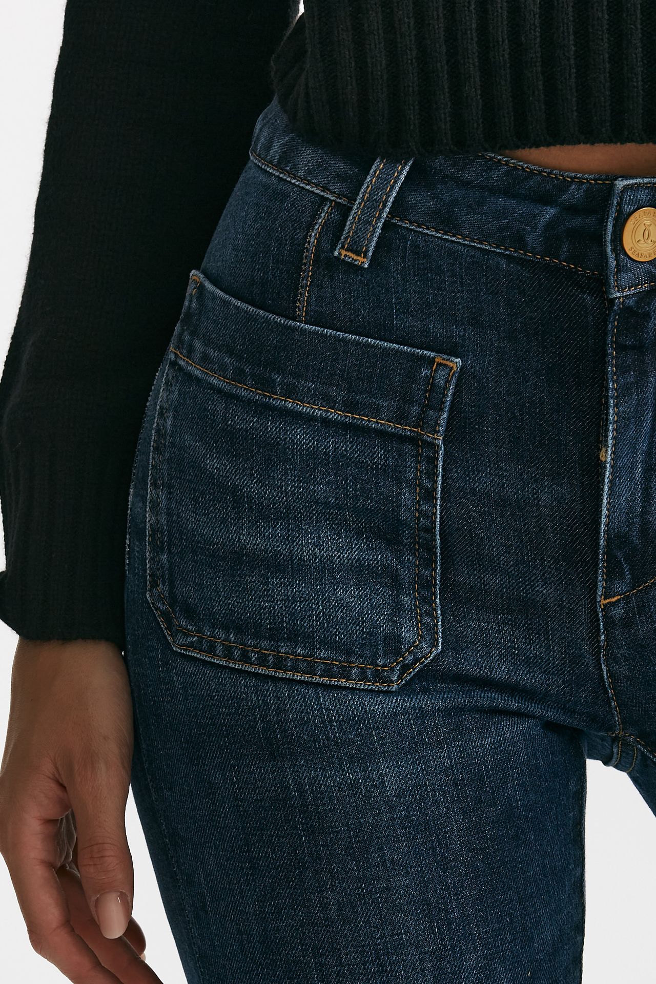 Jeans flare DELPHINE vita regolare women Seafarer - 6