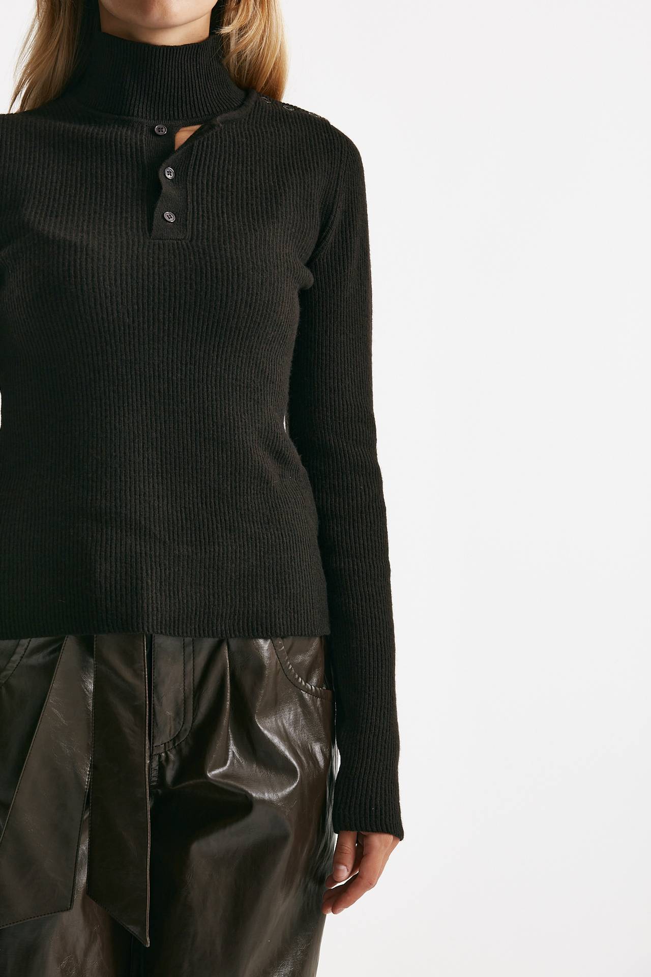 maglia lupetto cioccolato women Federica tosi - 6