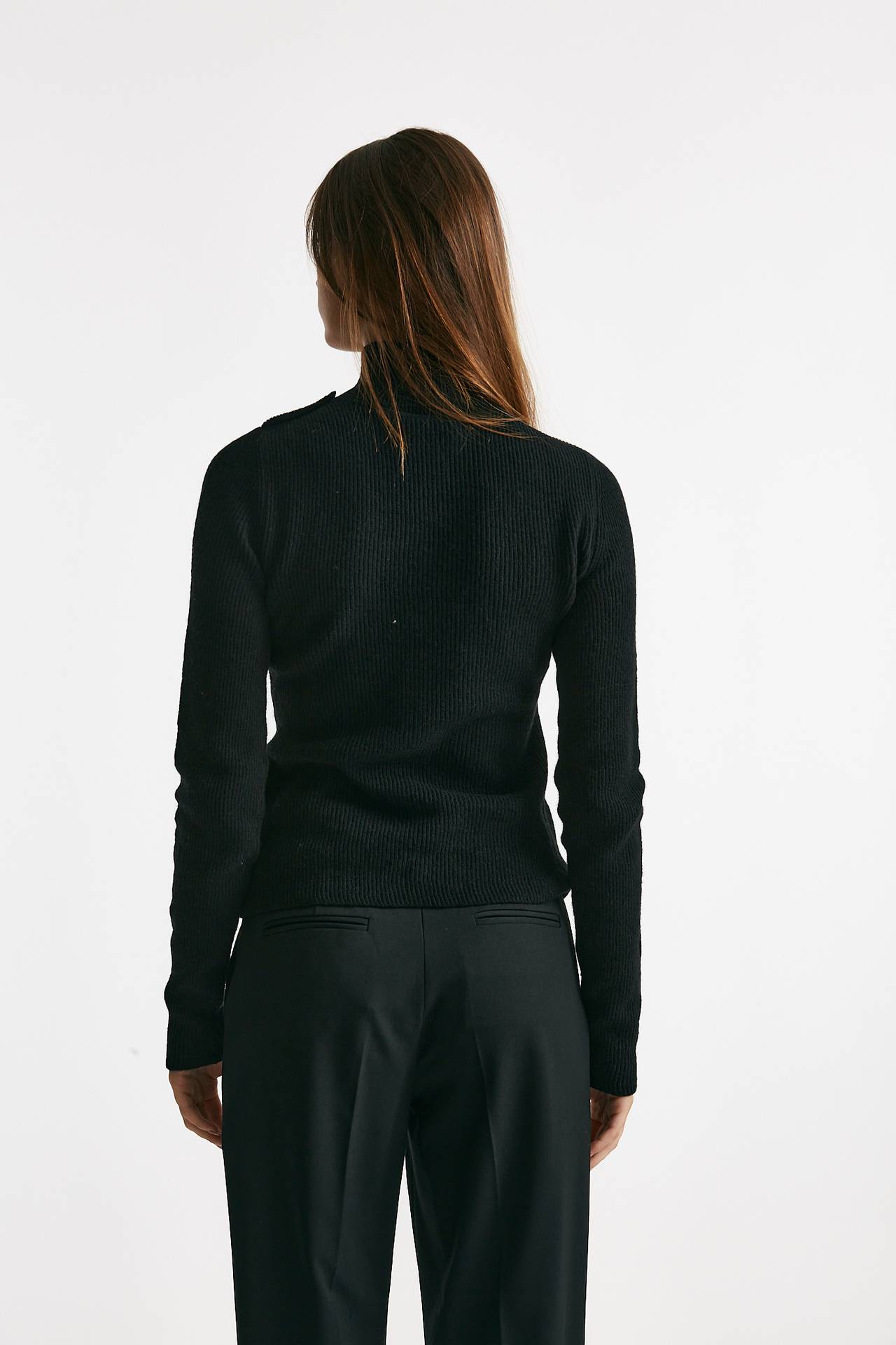 maglia lupetto nero women Federica tosi - 4