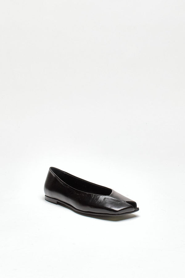 Ballerine KATIA in pelle nero women Alohas
