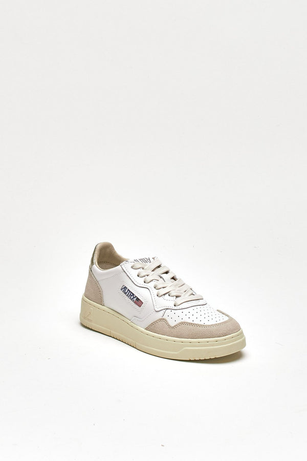 Sneakers MEDALIST LOW-AULW-LS75 in pelle e suede women Autry