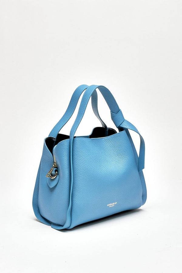 Borsa GISELA in pelle azzurro women Avenue 67