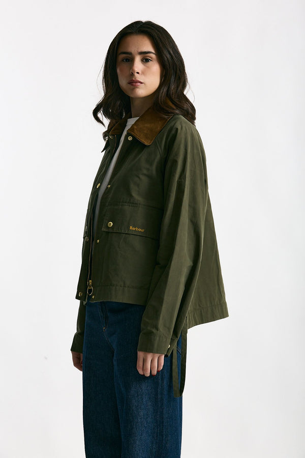 Giubbino antipioggia MEDLAN verde women Barbour