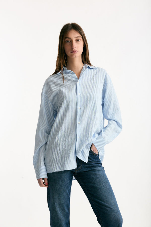 Camicia over rigata women Dondup