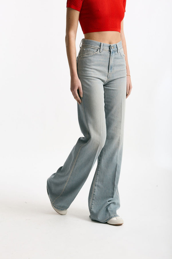 Jeans palazzo AMBER chiaro women Dondup