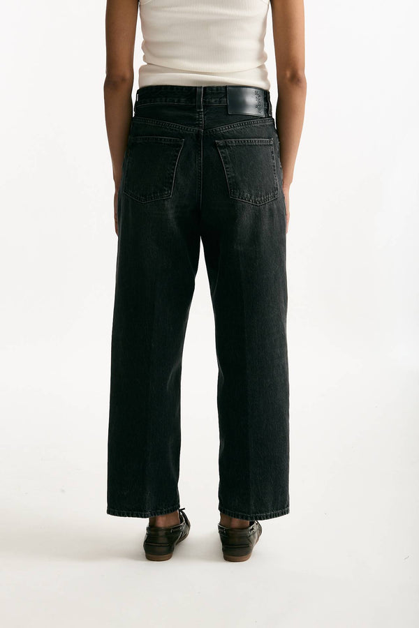 Jeans boy BETTY nero slavato women Haikure