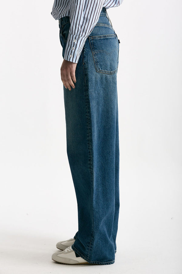 Jeans boyfriend BLU TAB lavaggio scuro vita alta women Levi's