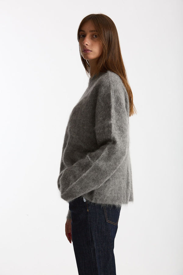 Maglia ABEL girocollo oversize grigio women Department five