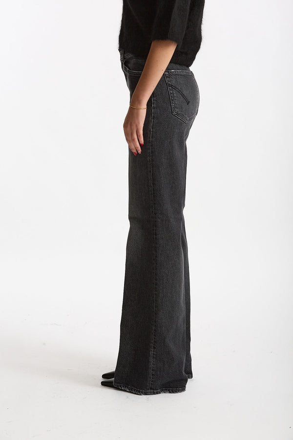 Jeans palazzo AMBER denim antracite women Dondup
