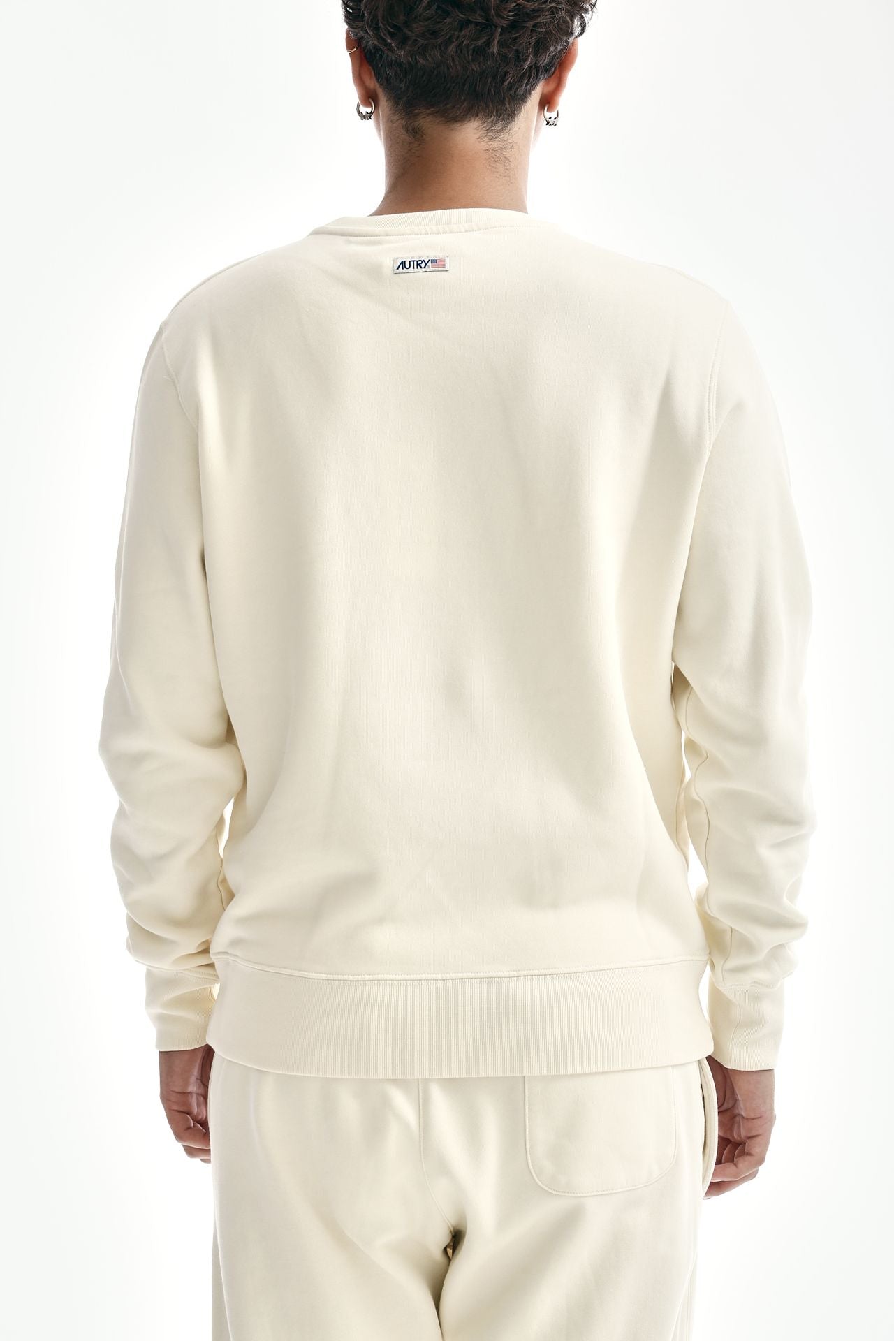 felpa in cotone panna men Autry - 3